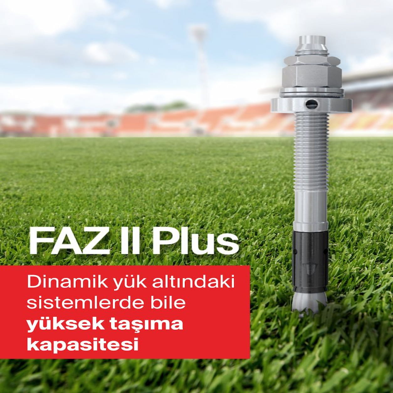 fischer FAZ II Plus Ağır Yük Çelik Dübeli